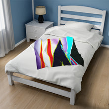 Load image into Gallery viewer, LowNoma plush velveteen blanket

