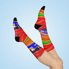 Load image into Gallery viewer, Time Warp! Crew Socks
