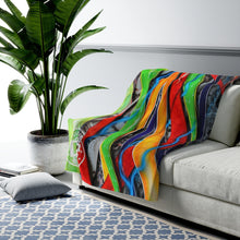 Load image into Gallery viewer, Freak Show Velveteen Plush Blanket
