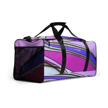 Load image into Gallery viewer, Lavender Lotus Duffle bag
