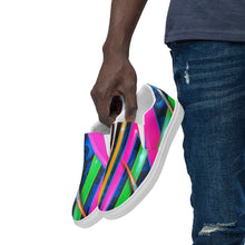 Load image into Gallery viewer, Retro Toy Men’s slip-on shoes
